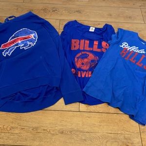 Bundle of 3 Buffalo Bills Tops